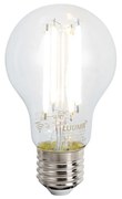Smart vloerlamp met dimmer zwart incl. WiFi A60 smoke glas - Bliss Design E27 Binnenverlichting Lamp