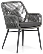 Tuinstoel Wicker Grijs-antraciet Lifestyle Garden Furniture Advance  antraciet