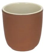 Beker kiezel, terracotta,ø 8 cm