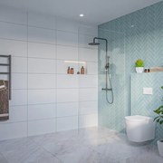 Fortifura Galeria Inloopdouche - helder glas - 110x200cm - 8mm - nano - blind inbouw profiel SW915250 SW110415