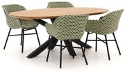 Hartman Delphine/Stephanie 200cm dining tuinset 5-delig