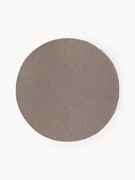Rond wollen vloerkleed Eleni, handgetuft