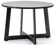 By-Boo Major Salontafel Zwart Marmer Rond 60 Cm - 60 X 60cm.