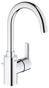 GROHE Feel wastafelkraan L-size met afvoerplug met hoge draaibare uitloop chroom 32723001