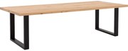 Goossens Eettafel Blade, Strak blad 280 x 100 cm 6 cm dik