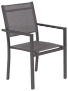 Garden Impressions Moon tuinstoel - donker grijs