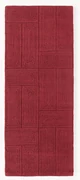 Handgetufte wollen loper Alexia met geometrisch patroon