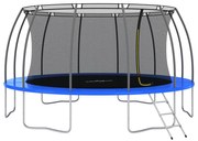 vidaXL Trampolineset rond 150 kg 488x90 cm