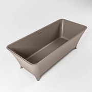 MONDIAZ LUNDY Vrijstaand bad - 170x75cm - Smoke BK75341099