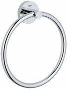 Grohe Essentials handdoekring rond Chroom