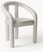 Fluwelen armstoel Calan 1