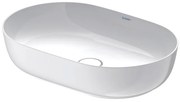 Duravit Luv opzetwastafel 60x40cm zonder kraangat wit 0379600000