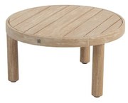 4 Seasons Outdoor Sem loungetafel geborsteld teak Ø 60 x 32 cm  Loungetafel    houtkleur weerbestendig