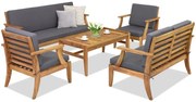 Acaciahouten tuinmeubelen Danang Coffee 7 Garden Point