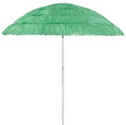 vidaXL Strandparasol Hawaï 240 cm groen