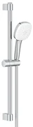 GROHE Tempesta 110 Cube Glijstangset - 60cm - vierkante handdouche - 2 straalsoorten - 5.6 l/min - gladde doucheslang - chroom 2757830e