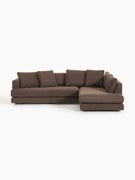 Bouclé hoekbank Tribeca
