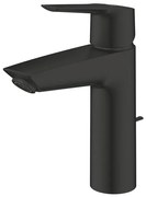 GROHE Start Wastafelmengkraan - opbouw - 12.1cm uitloop - M-size - trek waste - mat zwart 234552432