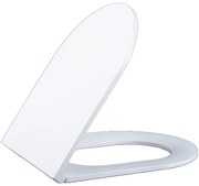 QeramiQ Dely Zitting - softclose - quickrelease - slim - mat wit E13/A15 UF seat Glossy_Matt White