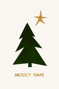 Ilustratie Merry Xmas, Kubistika