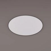 Hipp Design 8500 ovale spiegel matzwart 100x60cm