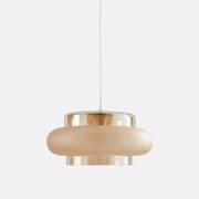 Hanglamp in gekleurd glasØ40 cm, Triana
