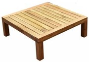 Harby lounge tuintafel 80x80xH28,5 cm acacia