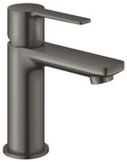 GROHE Lineare New waterbesparende wastafelkraan XS-size met temperatuur begrenzer en klikwaste brushed hard graphite 23791AL1