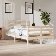 vidaXL Bedframe massief grenenhout 120x200 cm