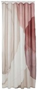 Sealskin Earth Douchegordijn 180x200 cm Polyester Donkerroze / Off-white 800139