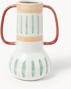 Handbeschilderde vaas Lise, H 30 cm