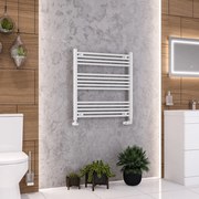 Eastbrook Wendover handdoekradiator 75x80cm 437W wit glans