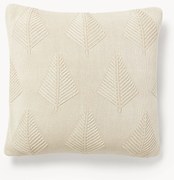 Katoenen kussenhoes Beryl met winters motief