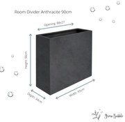 Grigio Room Divider Antraciet