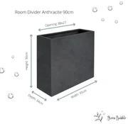 Grigio Room Divider Antraciet