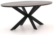 + 10% kassakorting | Tuin eettafel Bellagio  | Ovaal  | Tuintafel Polywood | 180x103cm | 6 personen | Kees Smit Tuinmeubelen