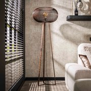 Minimalistische Vloerlamp Staaldraad