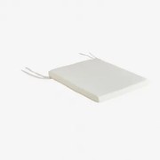 Elton Polyester Stoel Kussen Gardenia Wit - Sklum