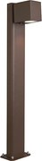Smart staande buitenlamp roestbruin 65 cm IP44 incl. Wifi GU10 - Baleno
