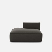 Loungebank in textuur, links, Seven