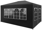 vidaXL Partytent 3x4 m antraciet