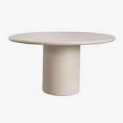 Rodeo Ronde Mdf Eettafel Tapioca Beige & Ø150 Cm - Sklum