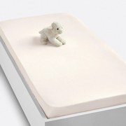 Hoeslaken babybed in effen jersey, Scenario