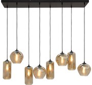 Goossens Hanglamp Devant, Hanglamp met 8 lichtpunten