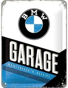 Metalen bord BMW - Garage