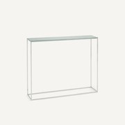 Verchroomde metalen spiegelconsole, MAHAUT