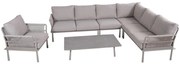 DATHO OUTDOOR Hoek Loungeset - Trino - Aluminium - Datho Outdoor - Beige