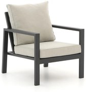 Lounge tuinstoel | Manifesto  Alzano | Textileen | Grijs | Kees Smit Tuinmeubelen