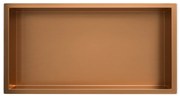 Mueller Bronzo inbouwnis 60x30x10cm geborsteld brons koper