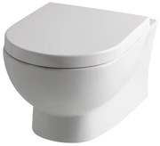 Eastbrook Farringdon randloos hangend toilet wit glans
